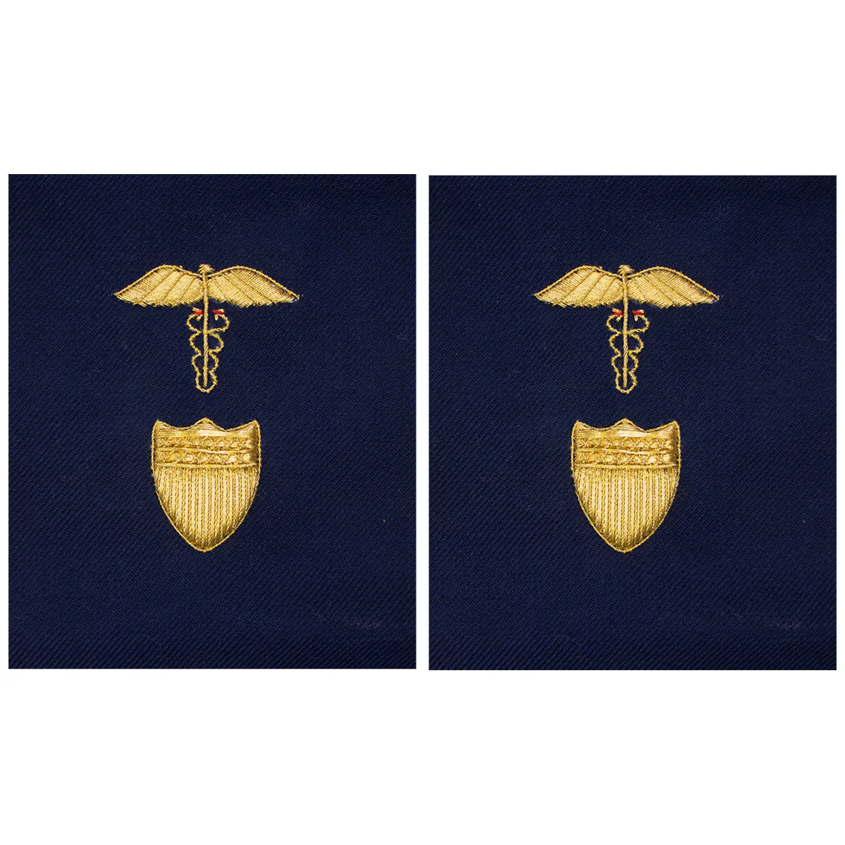 Coast Guard Sleeve Device: Serge Warrant Officer Medical Administration