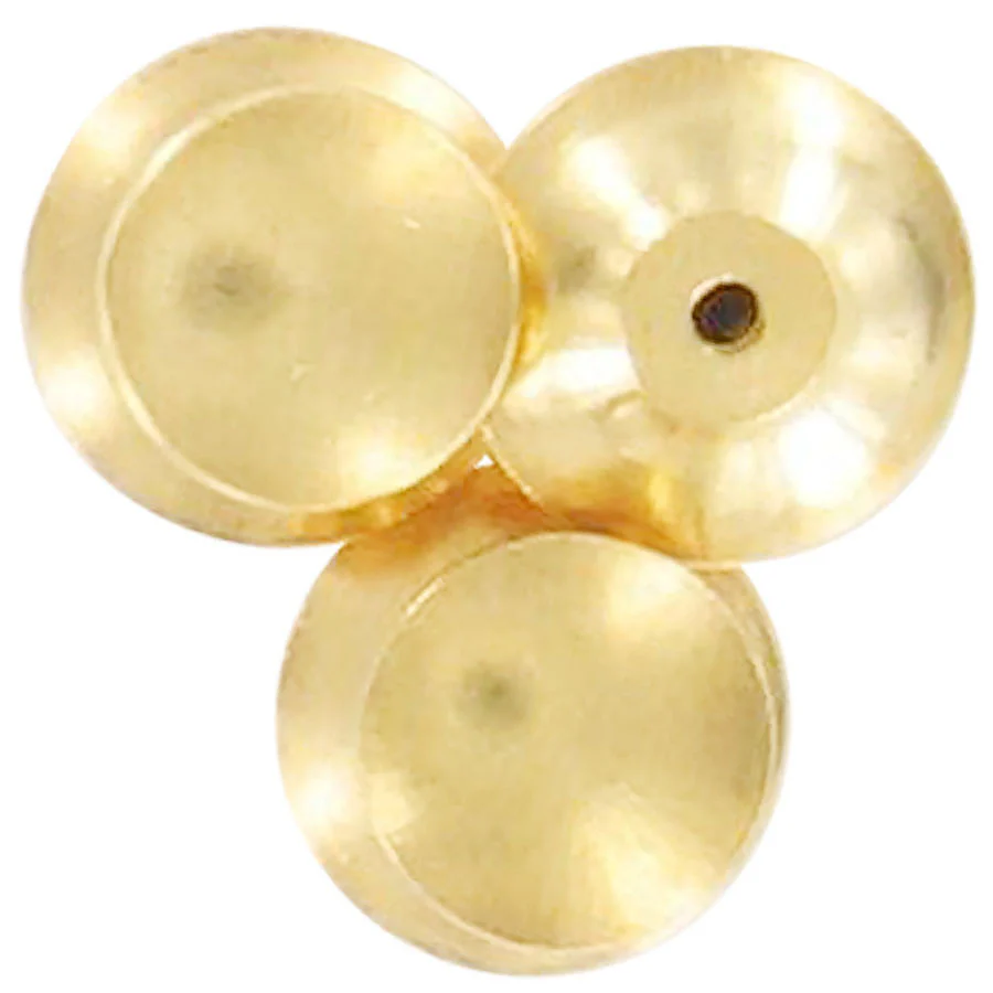 Jewelers Clutch: Flat Back - gold