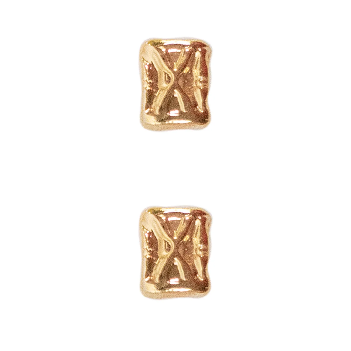 miniature Medal Attachment: Hourglass - gold