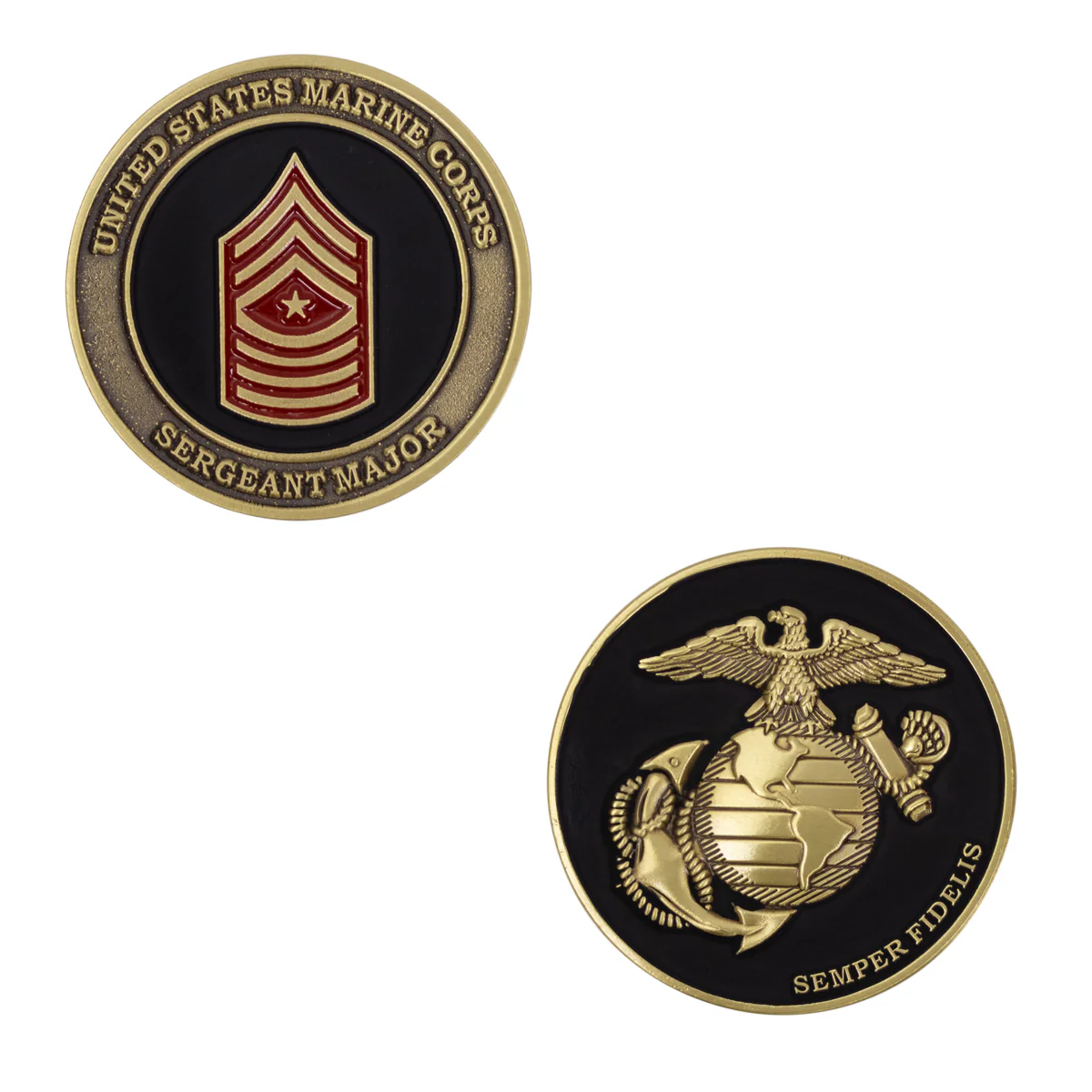 Marine Corps Coin: Sergeant Major 1.75"