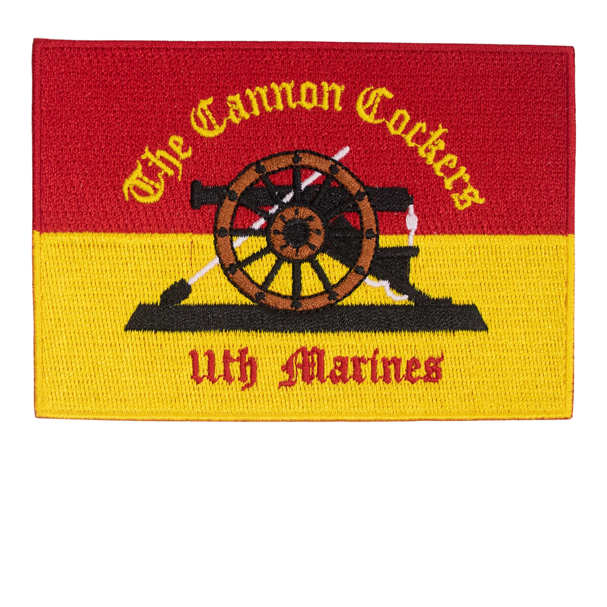 Marine Corps Patch: 11th Marines "The Cannon Cockers" - color