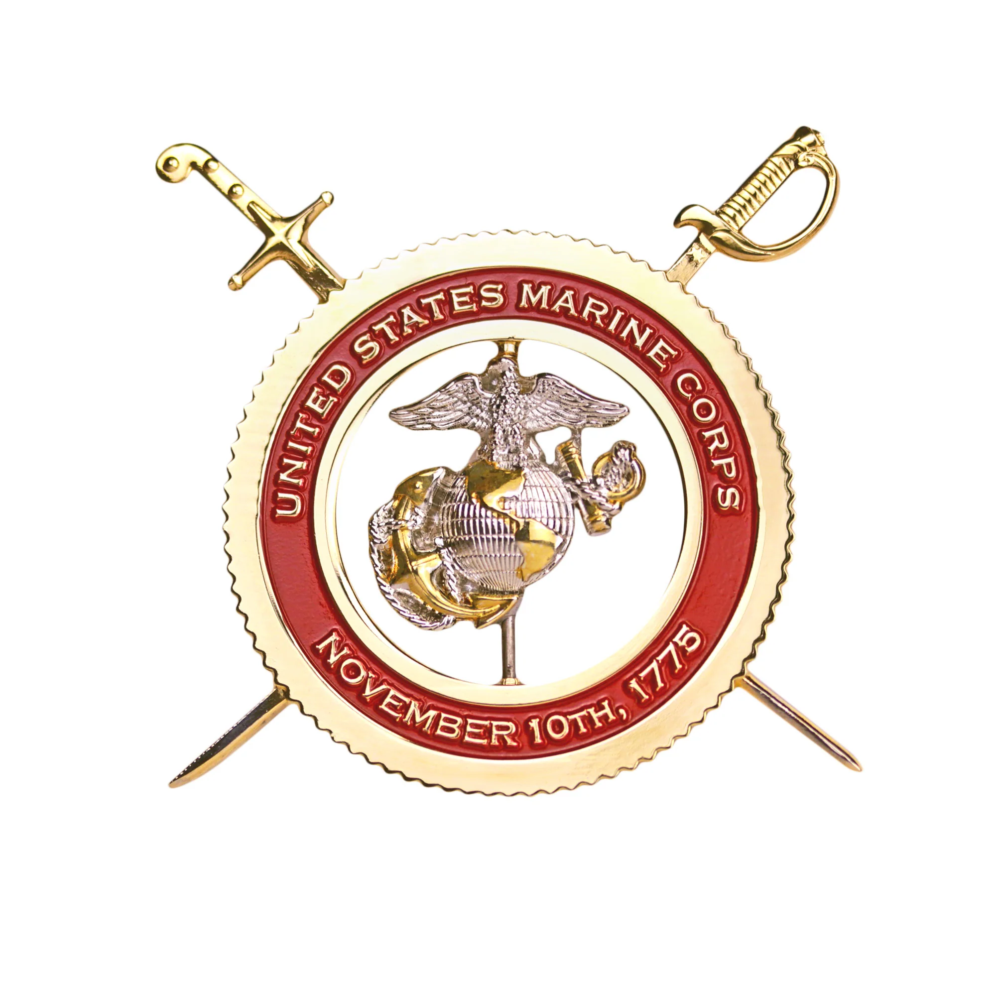 Marine Corps Spinner Coin: 4" Marine Corps November 10th, 1775