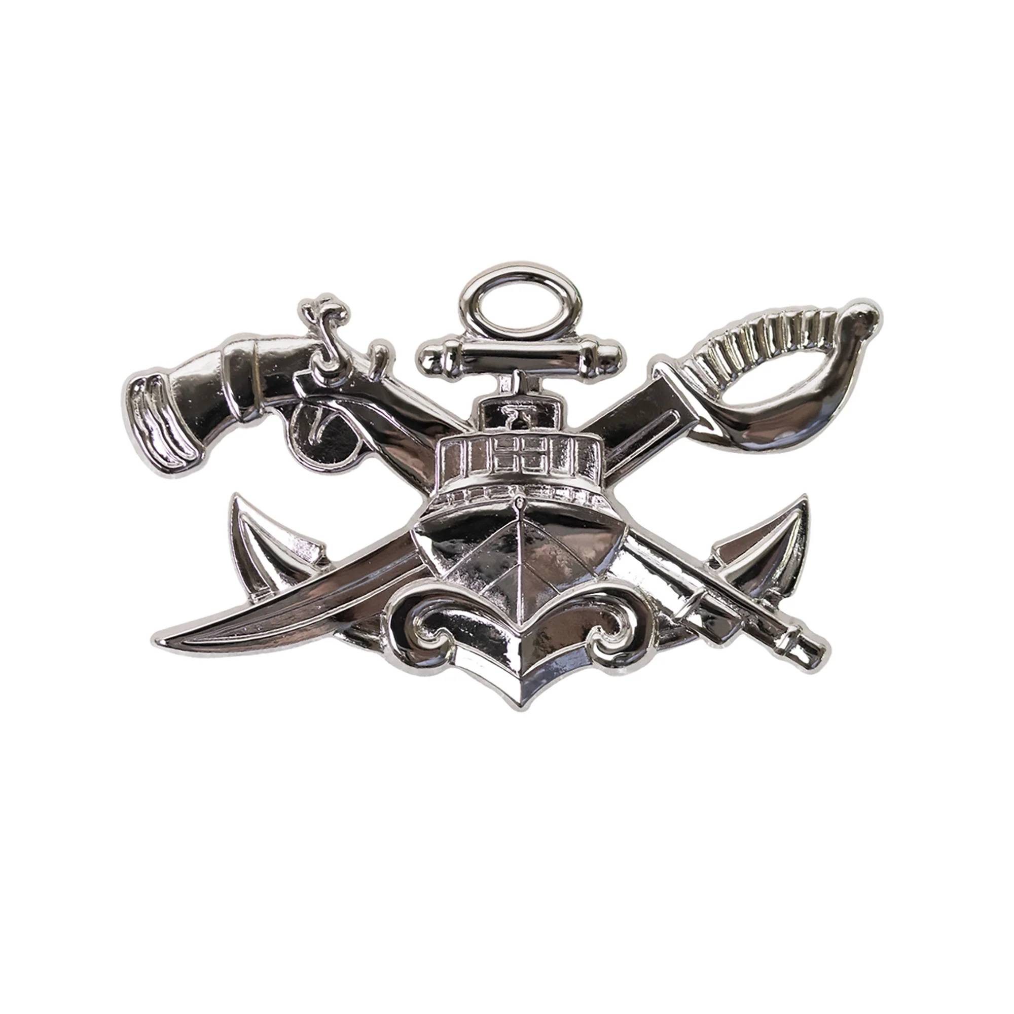 Naval Special Warfare Combatant-Craft Crewman Senior SWCC - Miniature size, Mirror Finish