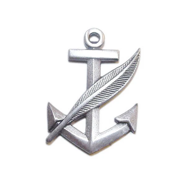 Navy Ball Cap Device: Mirror Finish Navy Counselor