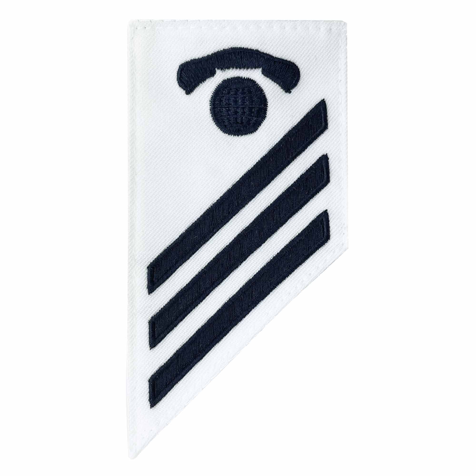 Navy E-3 Combo Rate: IC Interior Communication Electrician on white CNT