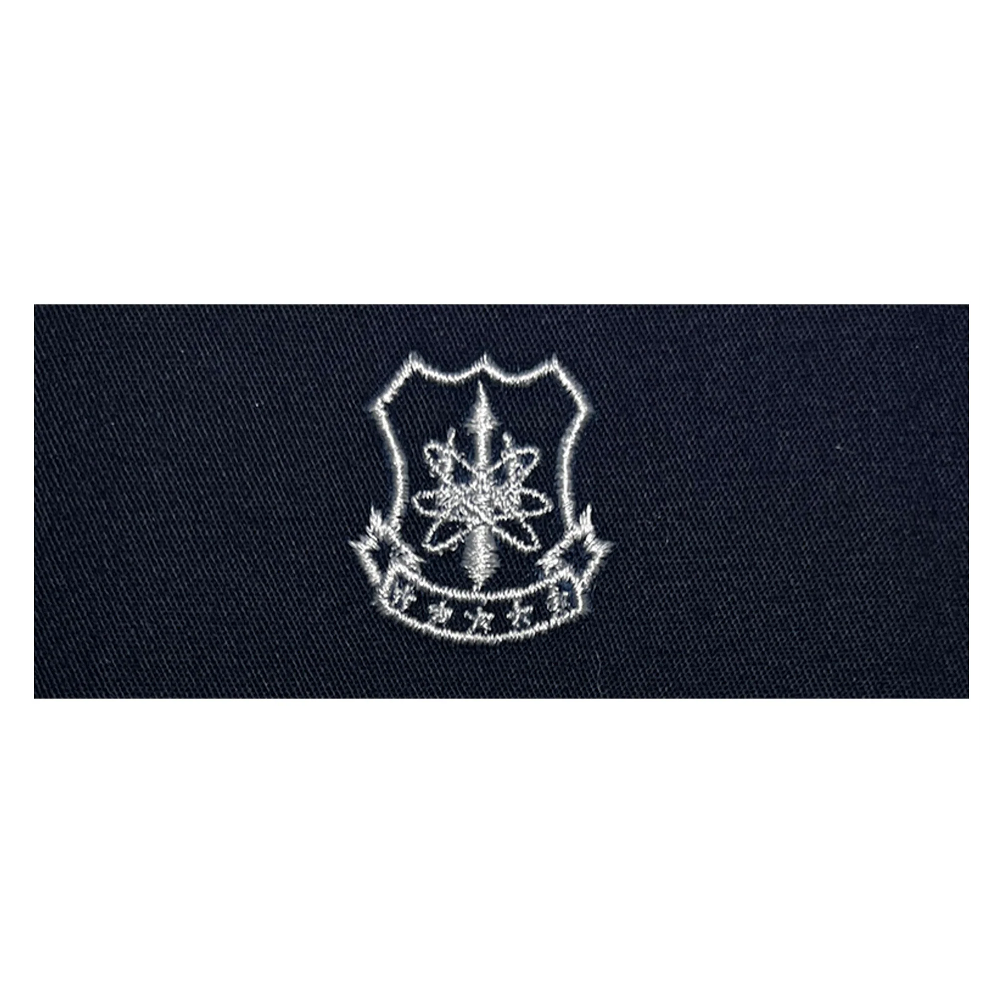 Navy Embroidered Badge: Nuclear Weapons Security - embroidered on coverall