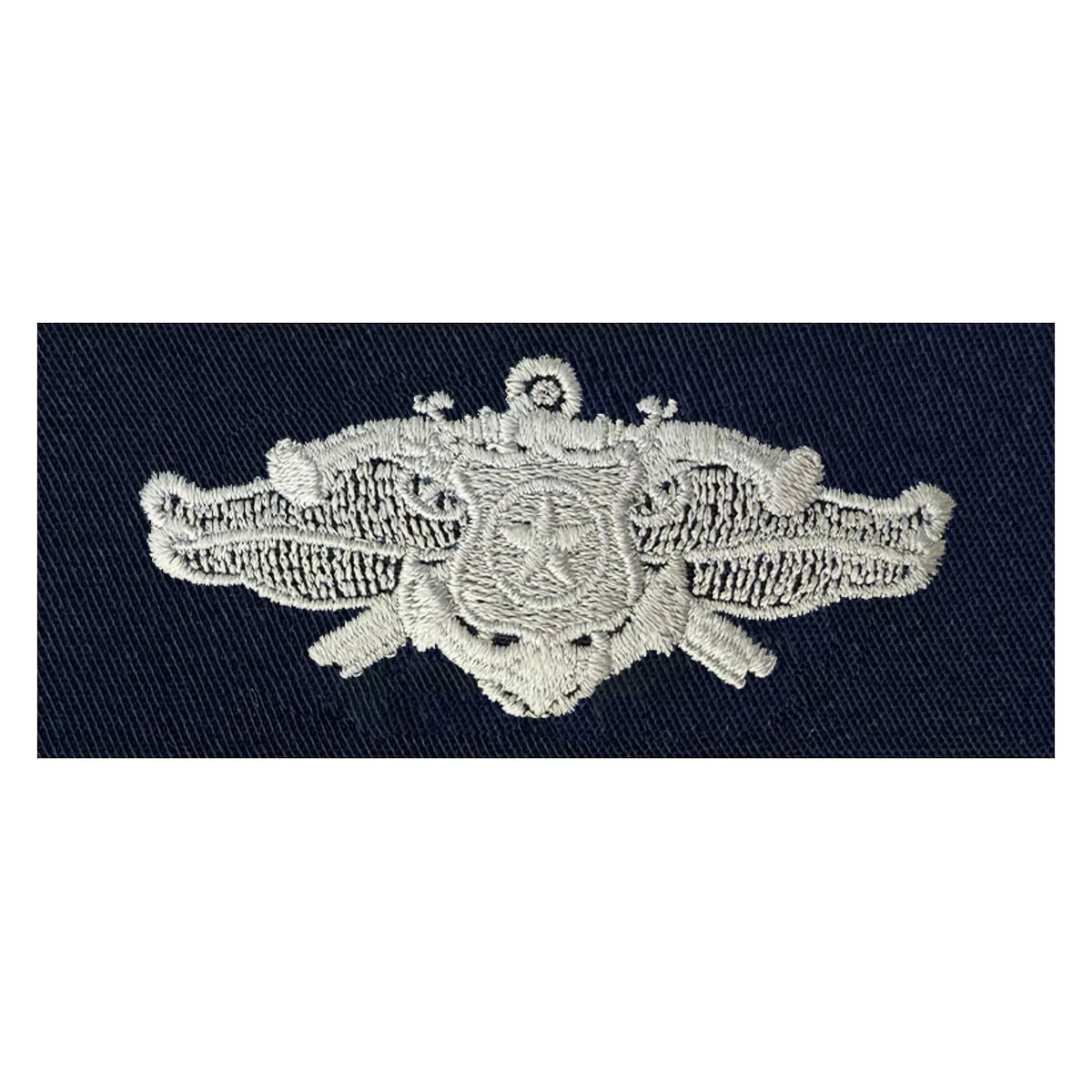 Navy Embroidered Badge: Senior Security Forces Specialist - embroidered on coverall