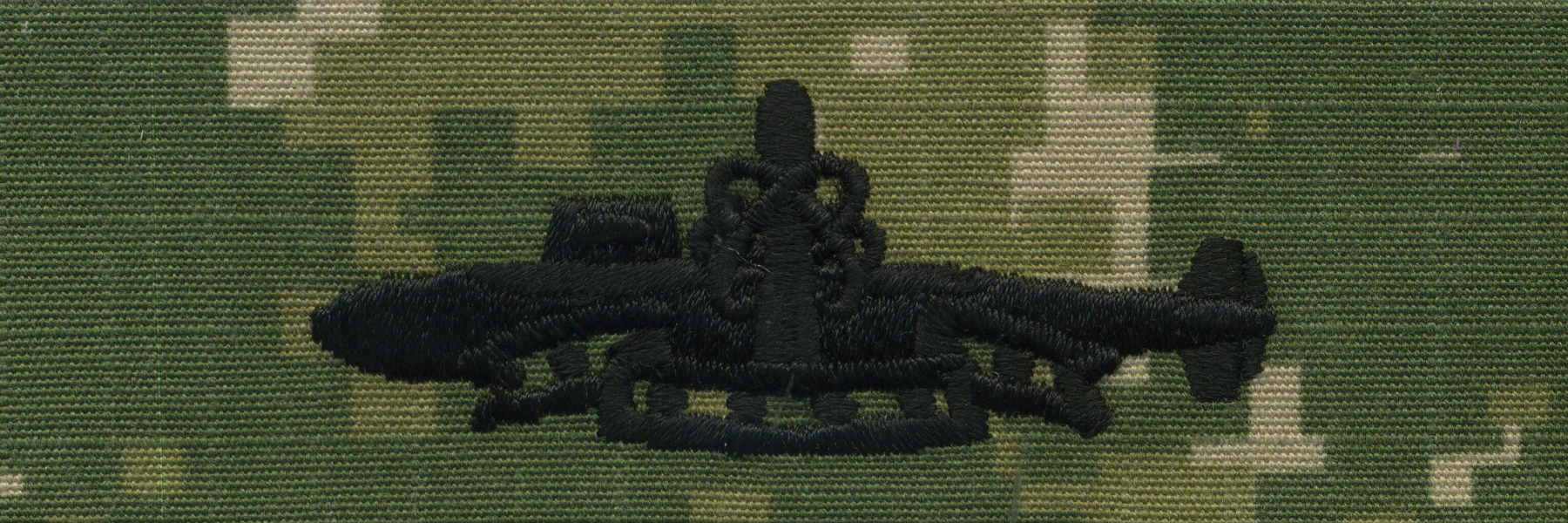 Navy Embroidered Badge: SSBN Deterrent Patrol - Woodland Digital