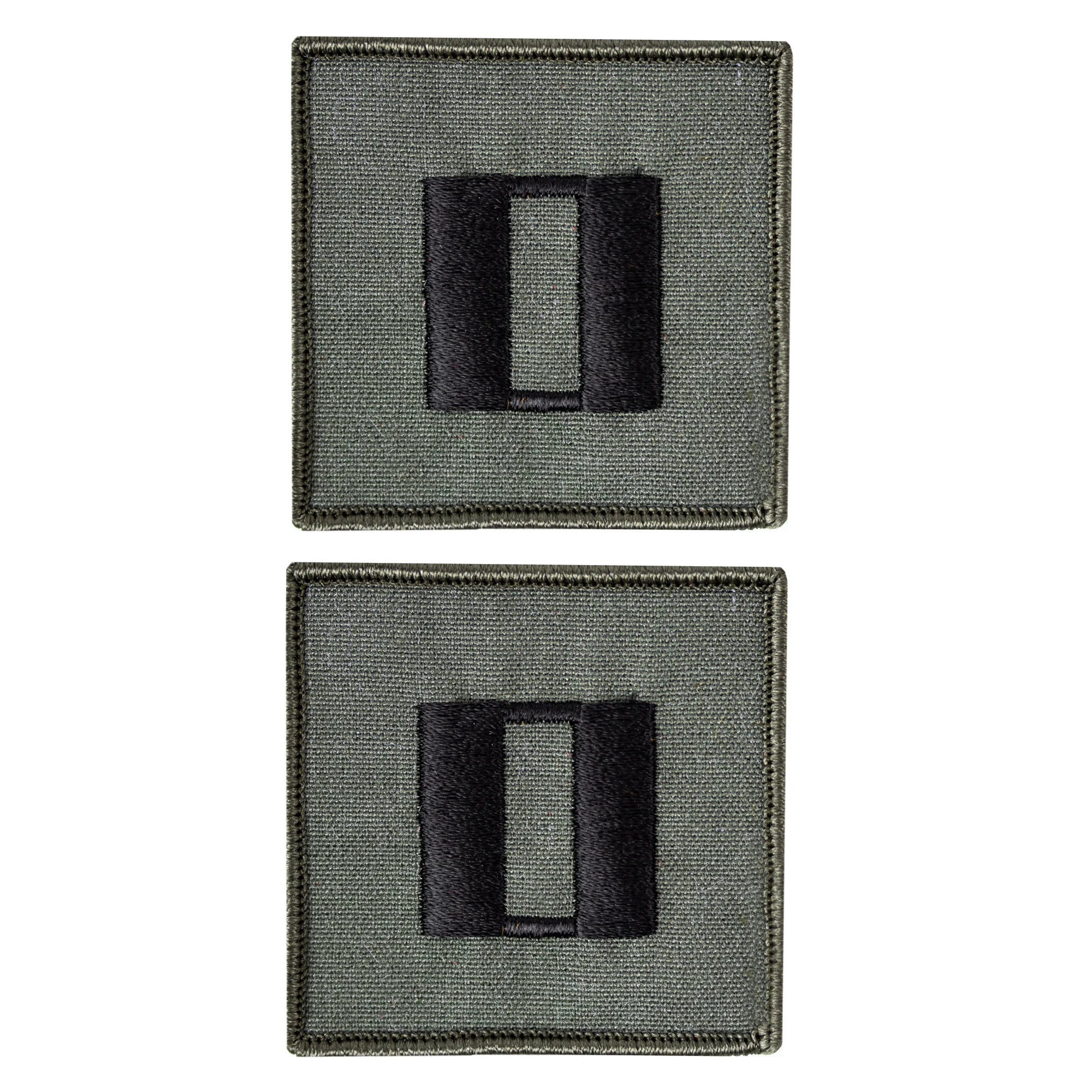 Navy Embroidered Rank: Lieutenant - flight suit embroidered black rank