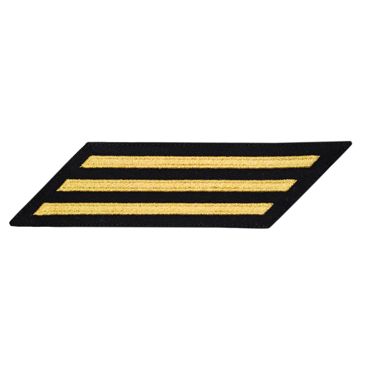 Navy Hash Marks: Seaworthy Gold on Serge - female, set of 3 - New Serge for Jumper