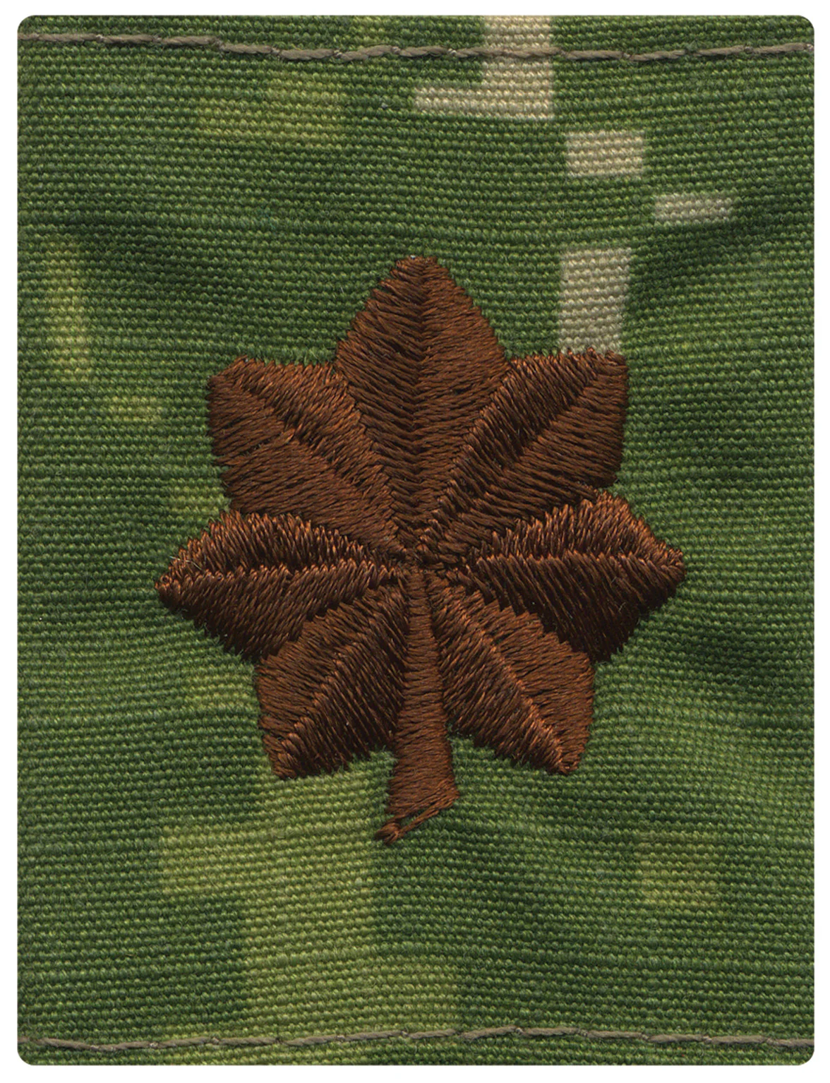 Navy Parka Tab Device: Woodland Digital Embroidered LCDR Lieutenant Commander