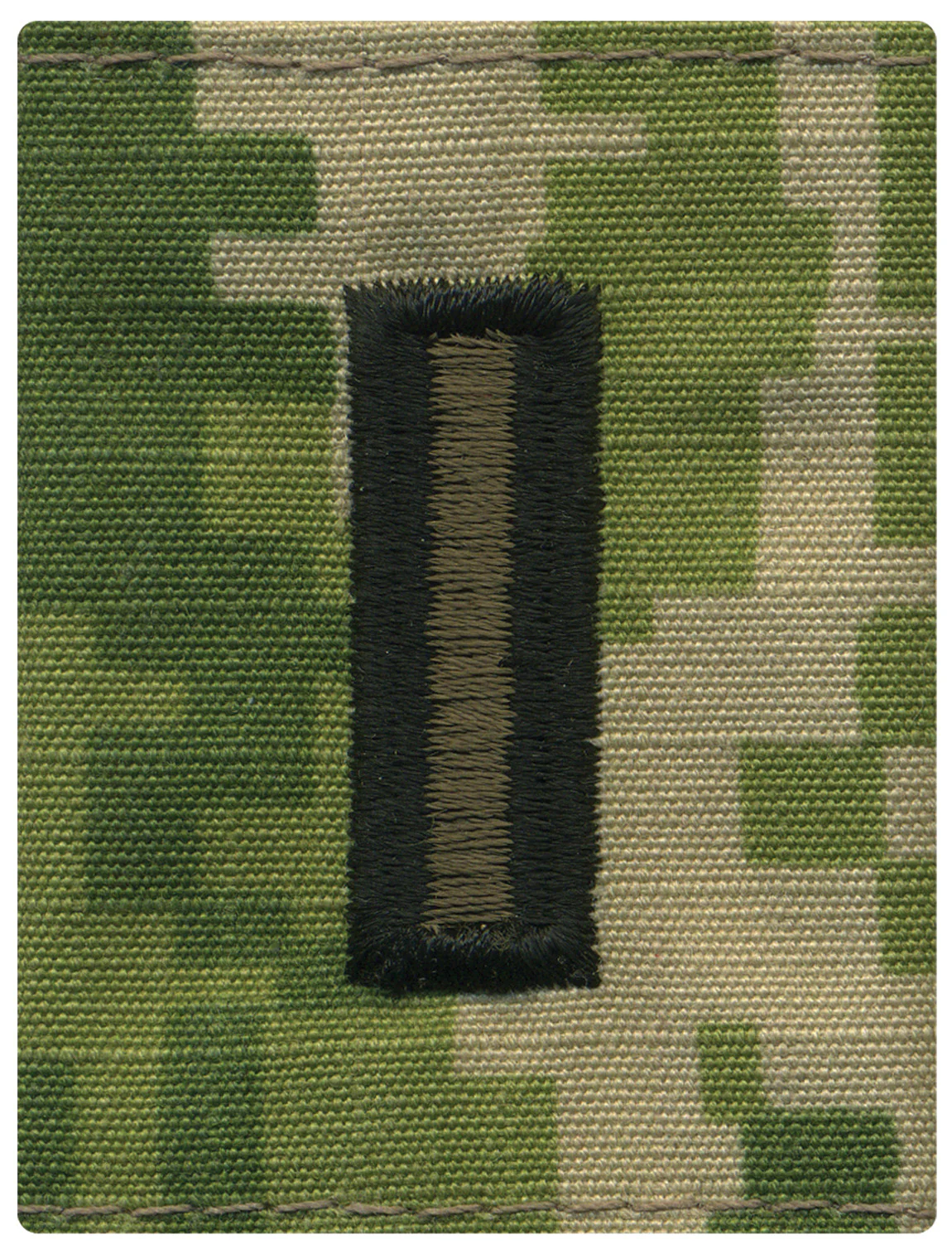 Navy Parka Tab Device: Woodland Digital Embroidered WO5 Warrant Officer