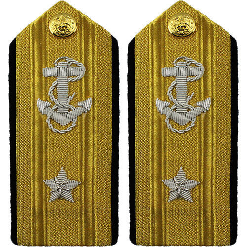 Navy Shoulder Board: Line Rear Admiral Lower 1 Star - Female
