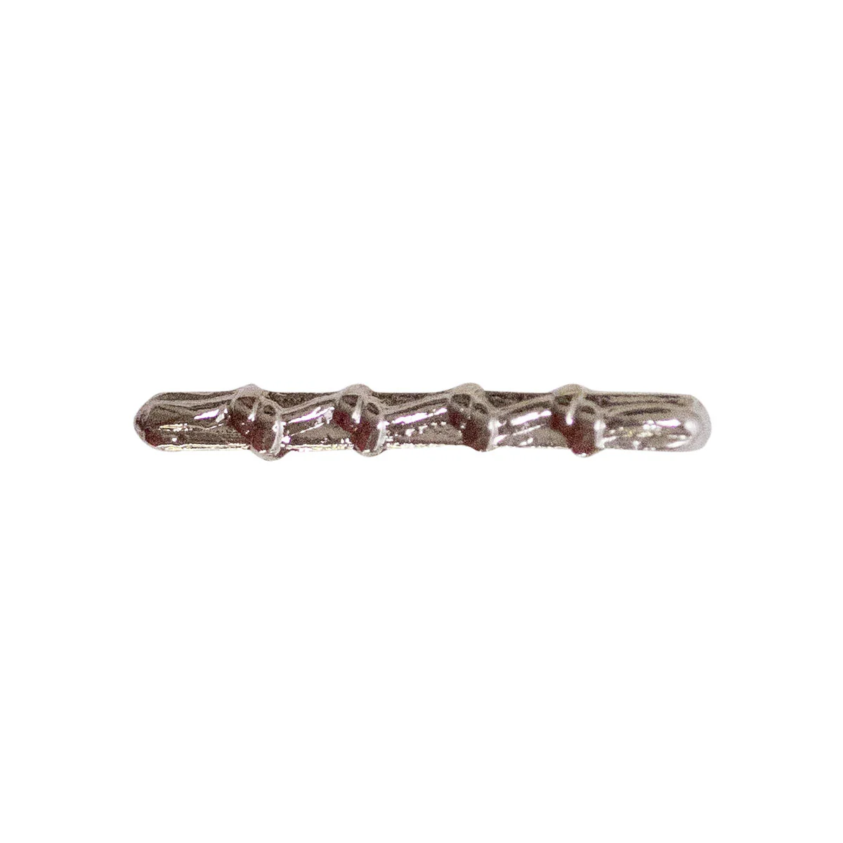 NO PRONG Army miniature Medal Attachment: Good Conduct - 4 knot, silver oxidize