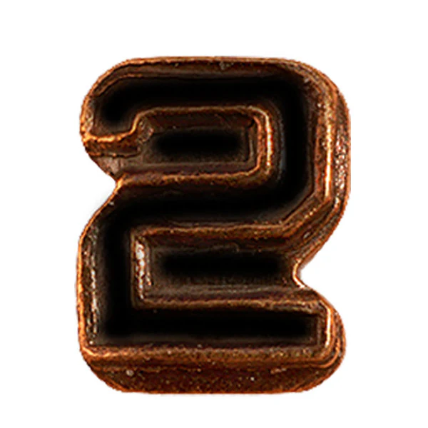 NO PRONG Ribbon Attachments: Strike Flight Number 2 - bronze