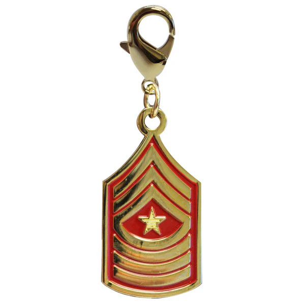 Insignia Rank Charm - SGT MAJ