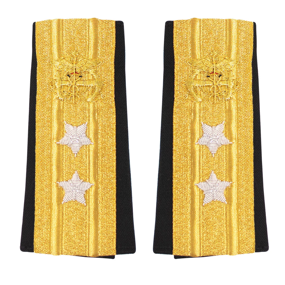 Public Health Service PHS Soft Shoulder Mark: Rear Admiral 2 Star