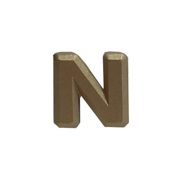 Letter N Attachment for Ribbon and Full Size Medal