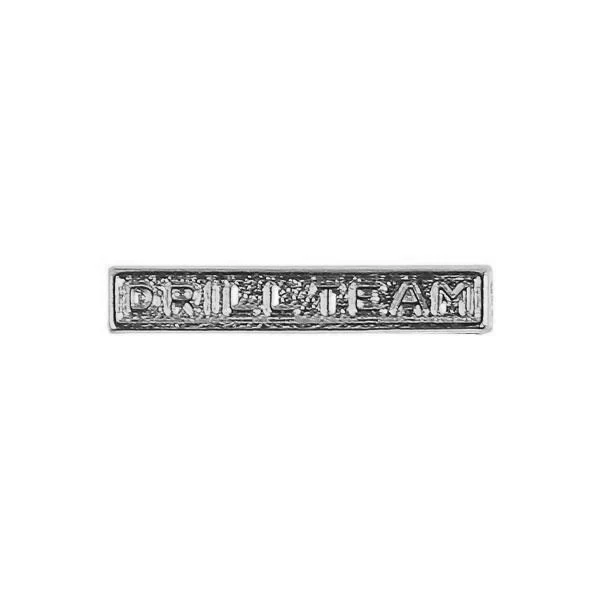 Ribbon Attachment: Drill Team Bar - Silver