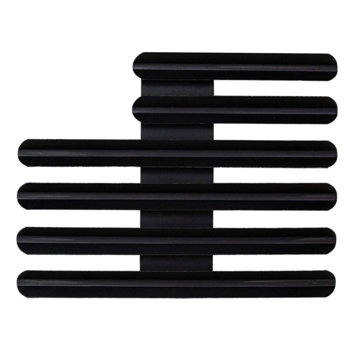 Ribbon Mounting Bar: 16 Ribbons Staggered Right - ⅛ inch space