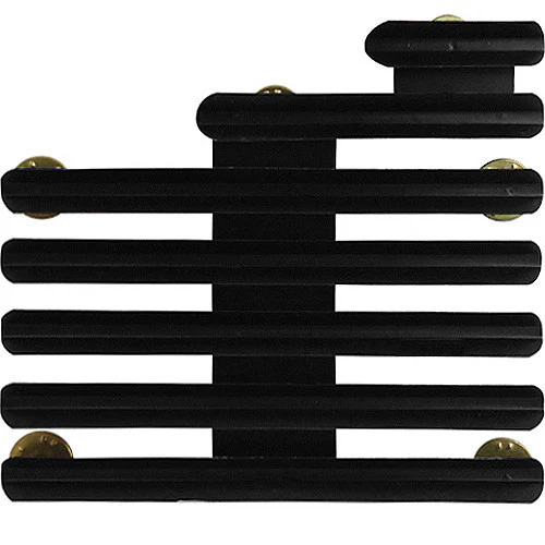 Ribbon Mounting Bar: 18 Ribbons Staggered Right - ⅛ inch space
