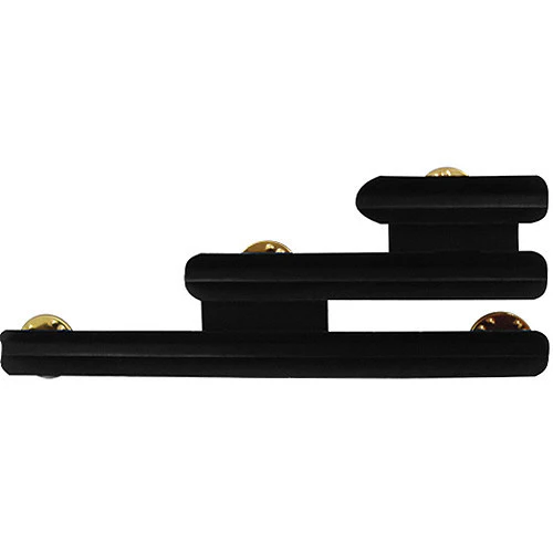 Ribbon Mounting Bar: 6 Ribbons Staggered Right - with 1/8" space