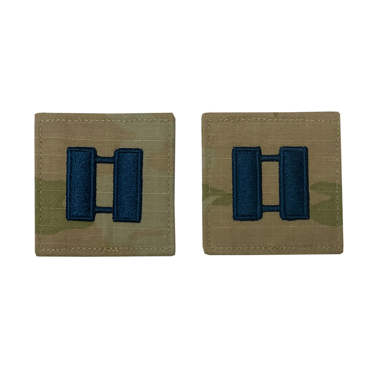 Space Force Officer Rank Insignia Embroidered on OCP with Hook : Captain