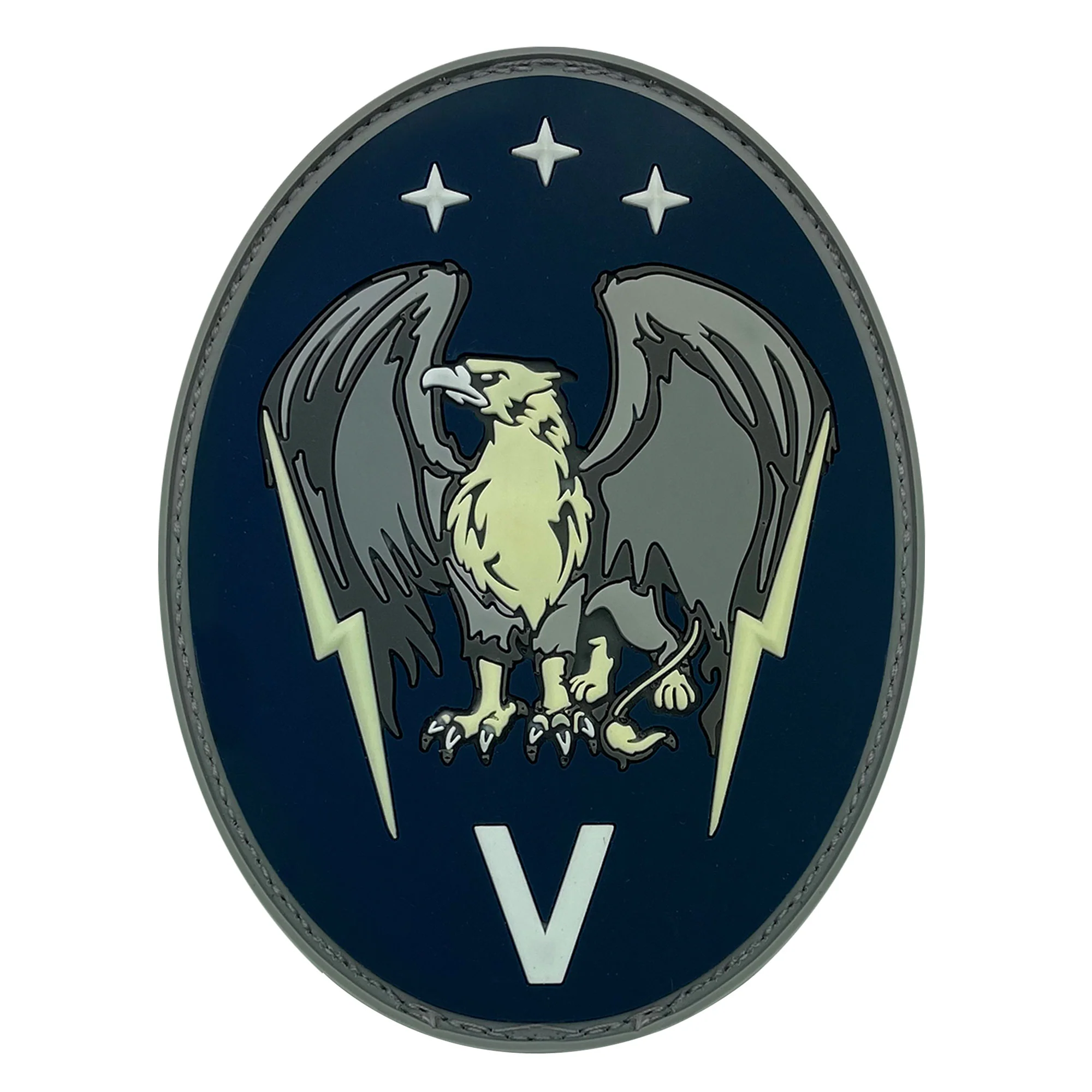 U.S Space Force PVC Patch 5th Electromagnetic Warfare Squadron with hook