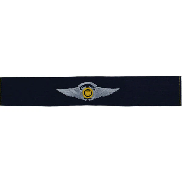 Coast Guard Auxiliary Embroidered Badge: Air Crew Wings - Ripstop fabric