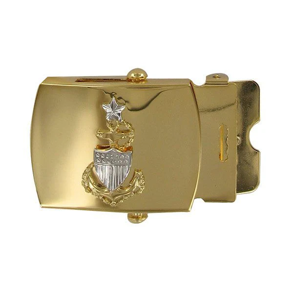 Coast Guard Belt Buckle: E8 - male