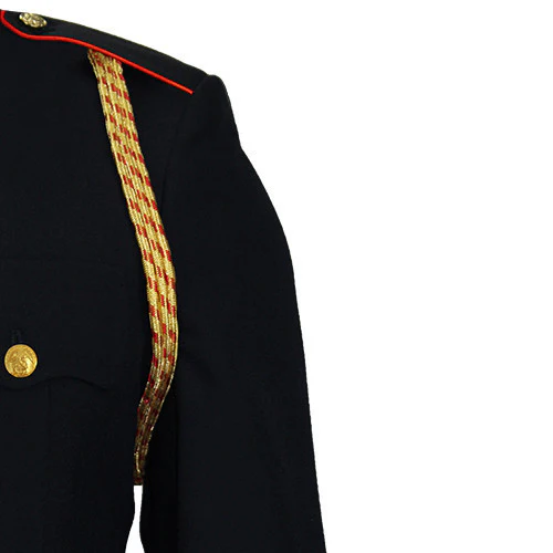 Marine Corps Service Aiguillette - 3 strand gold and red