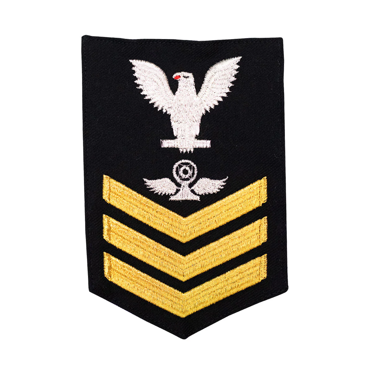 Navy E6 MALE Rating Badge: Air Traffic Control - blue - Image 2