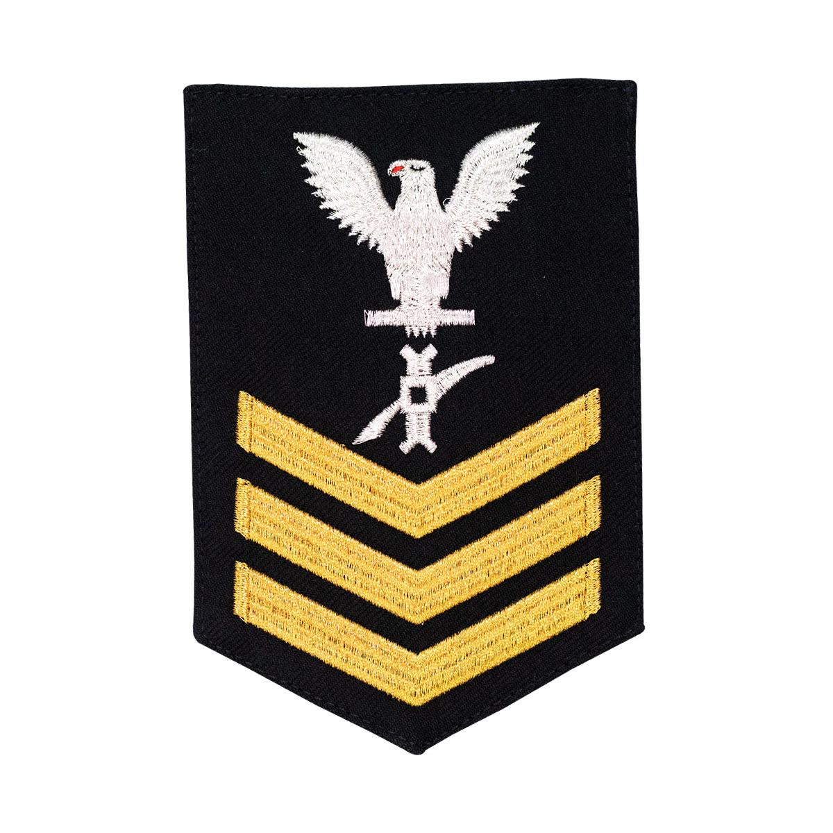 Navy E6 MALE Rating Badge: Legalman - blue - Image 2