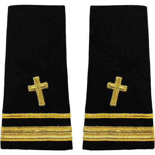 Navy Soft Shoulder Mark: Lieutenant Junior Grade Christian Chaplain