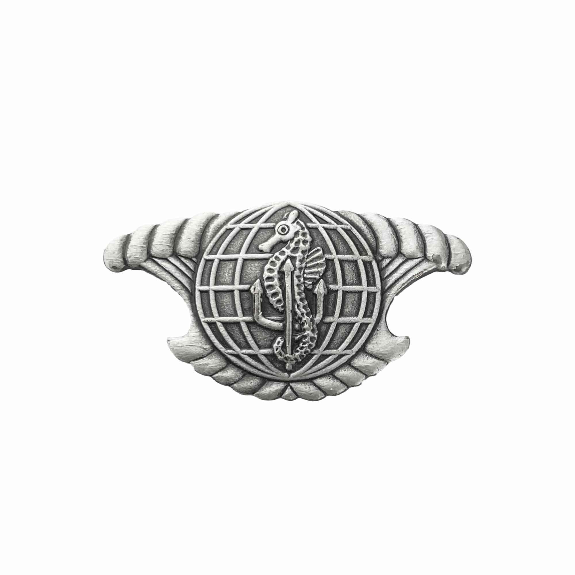 Navy Badge: Integrated Underseas Surveillance System Enlisted - miniature, oxidized