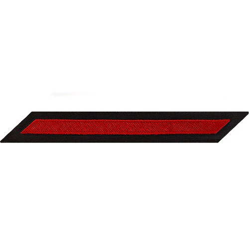 Navy CPO Hash Marks: Red on Blue GAB set of 1