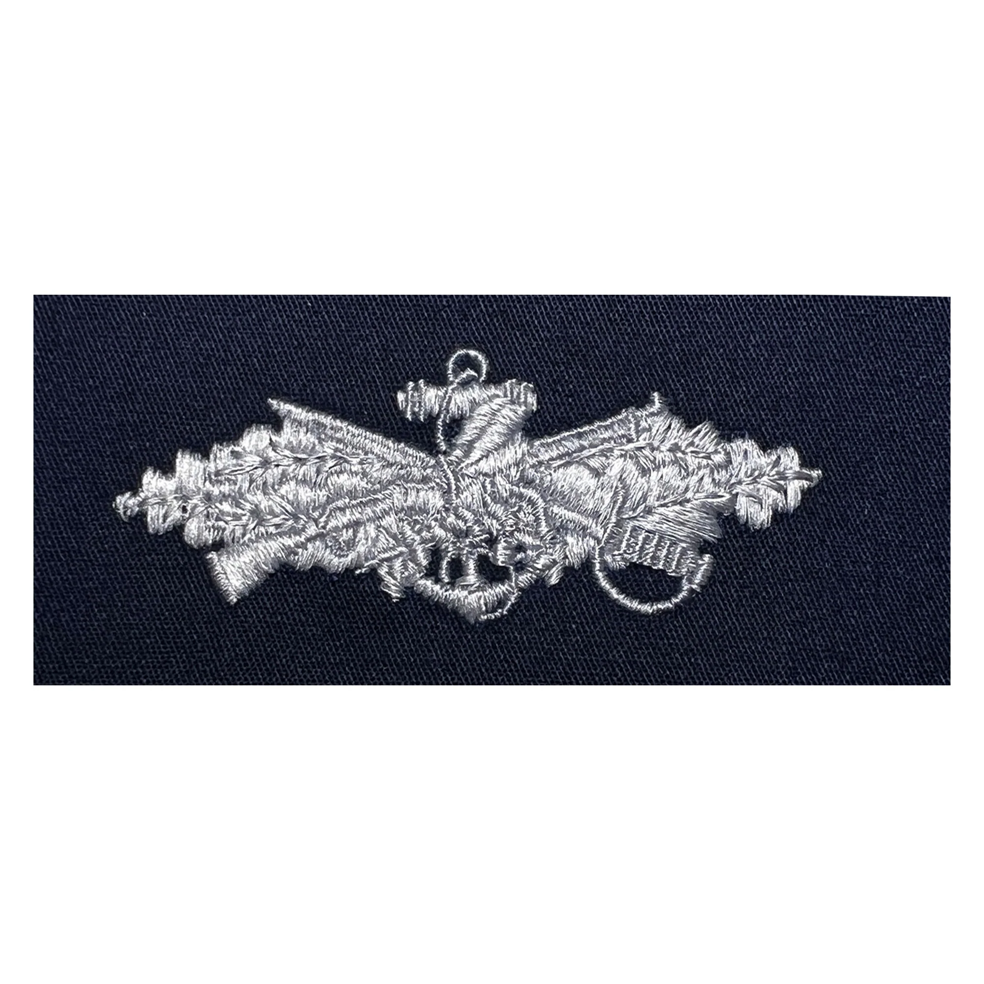 Navy Embroidered Badge: Seabee Combat Warfare Enlisted - coverall