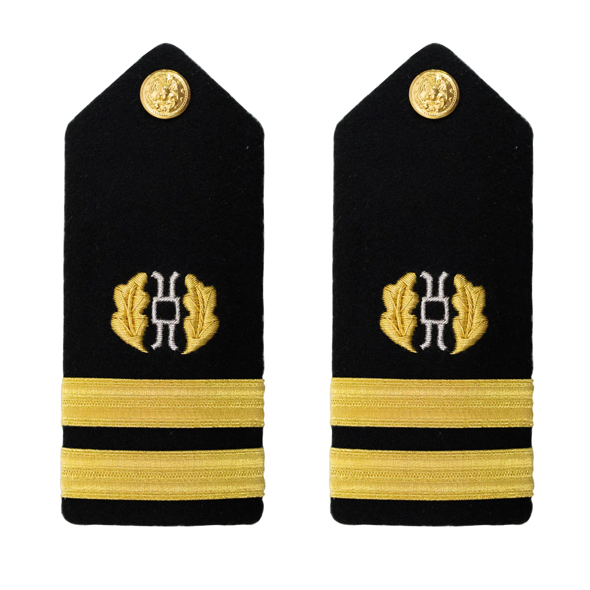 Navy Shoulder Board: Lieutenant Judge Advocate - male