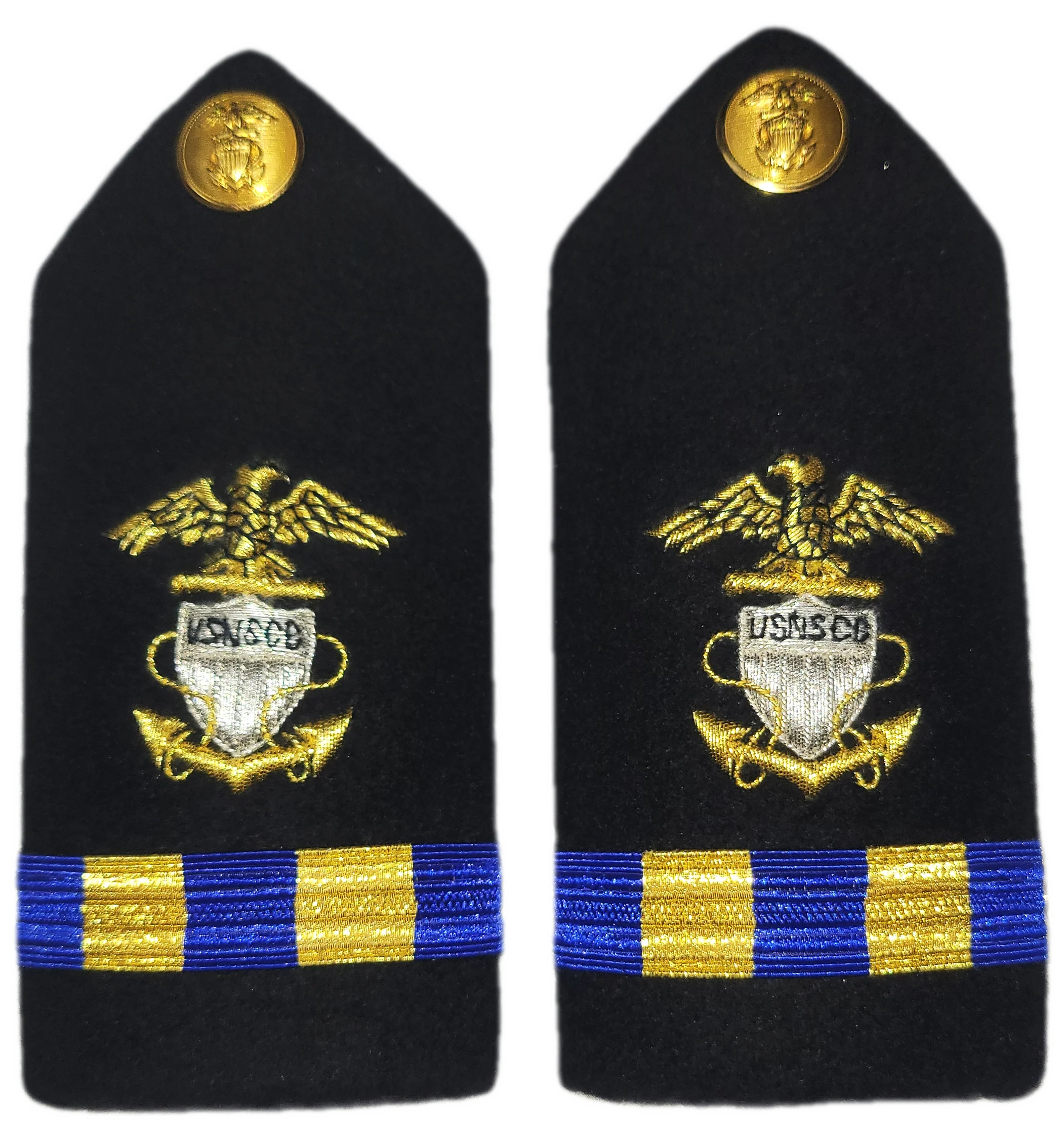 USNSCC - Warrant Officer Hard Shoulder Board (Female)