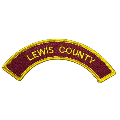 Young Marines Unit Arch Tab "LEWIS COUNTY"
