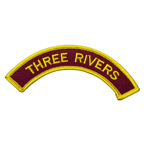 Young Marines Unit Arch Tab "THREE RIVERS"
